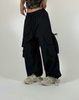 Pantalone Cargo Black