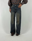 Jeans Straight Sabbiato
